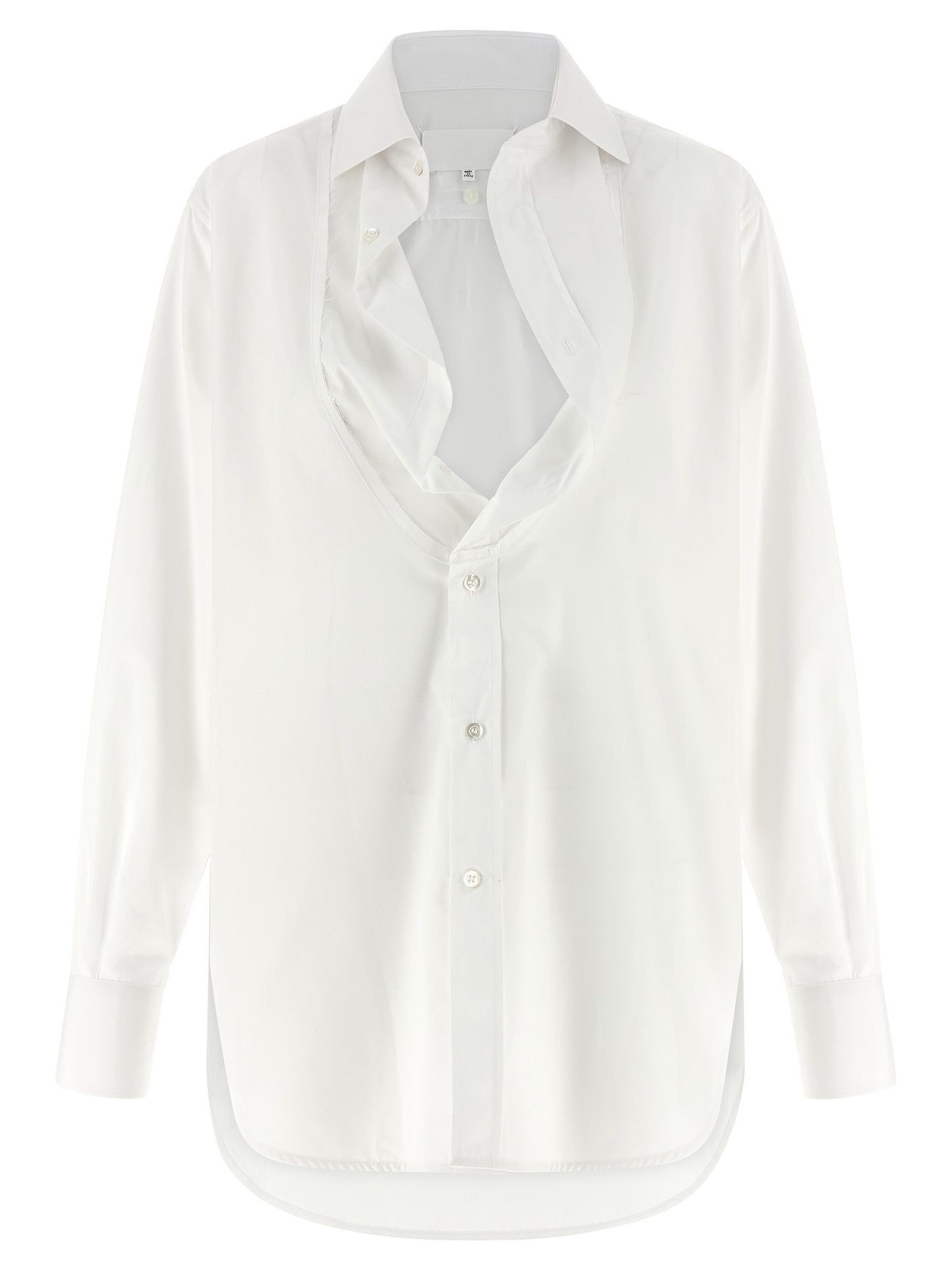 Maison Margiela White Cotton Blouse