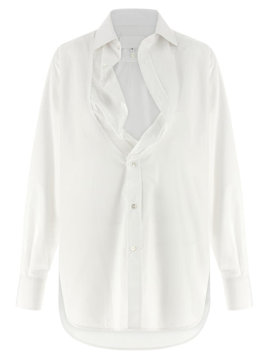 Maison Margiela White Cotton Blouse