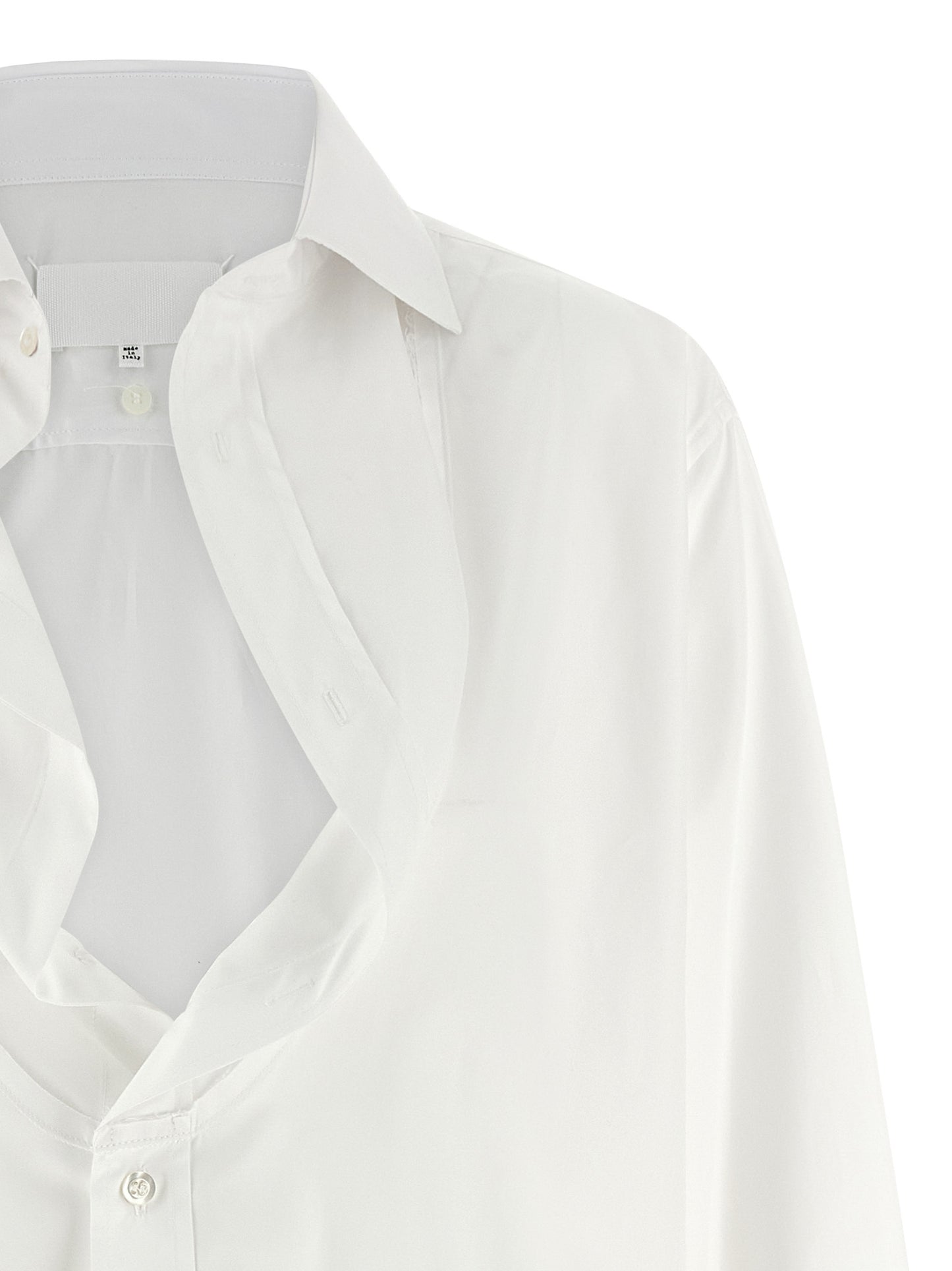 Maison Margiela White Cotton Blouse