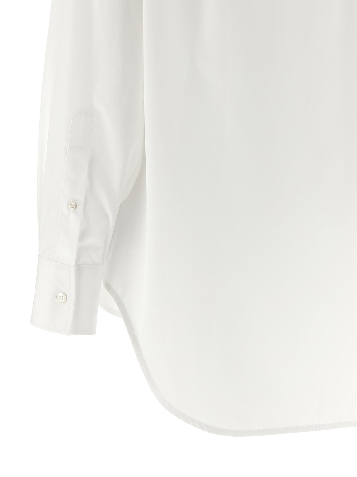 Maison Margiela White Cotton Blouse