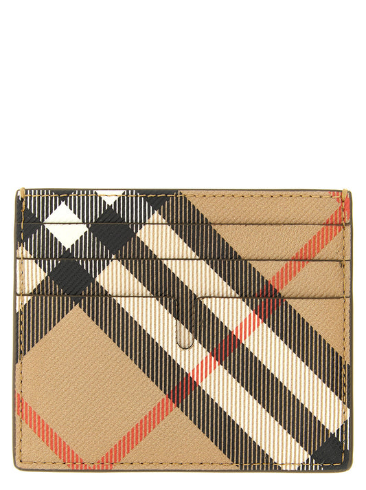 Burberry Beige Polyethylene Cardholder