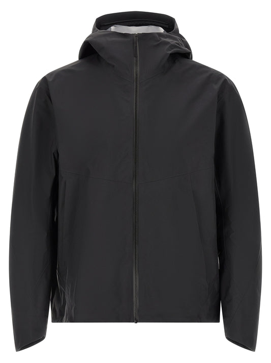 Arc'teryx Veilance Black Nylon Shell Jacket