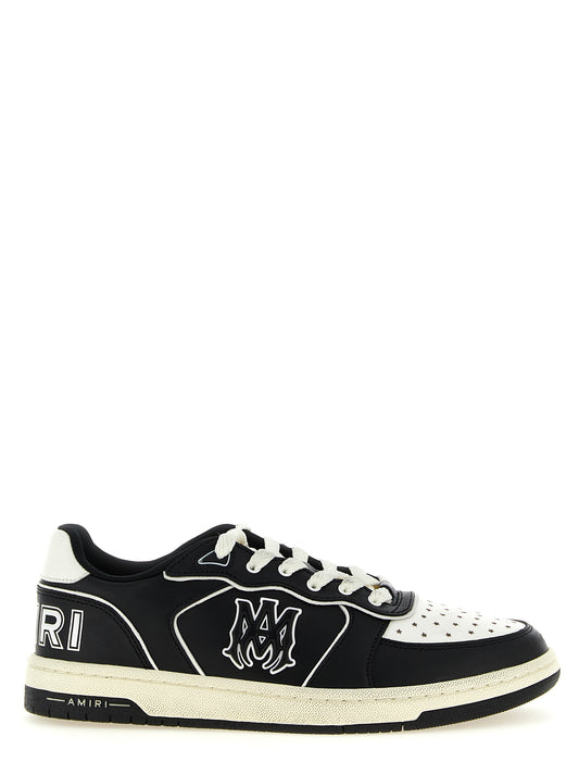Amiri Bicolor Bovine Leather Low Top Sneakers