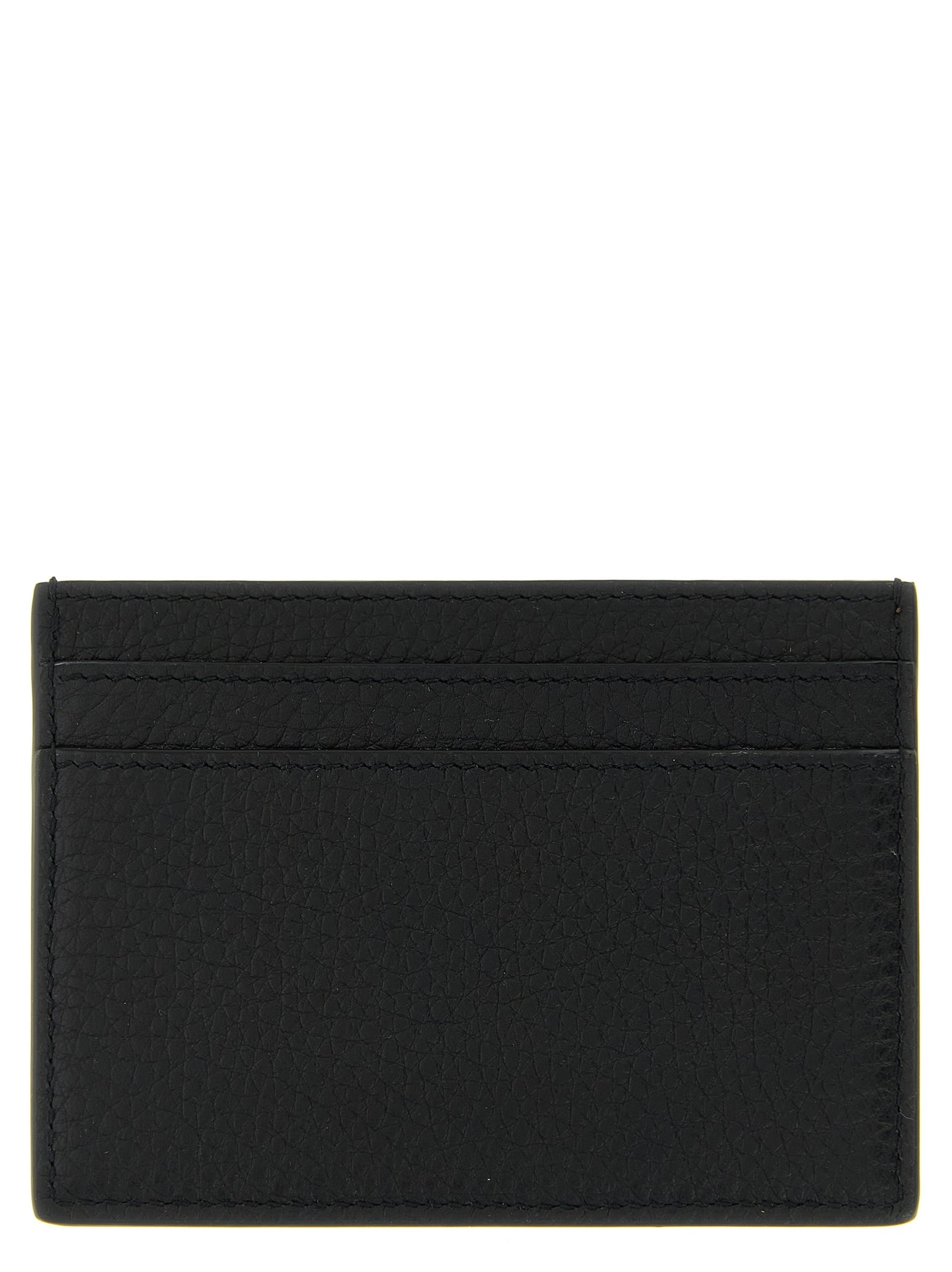 Saint Laurent Black Calfskin Cardholder