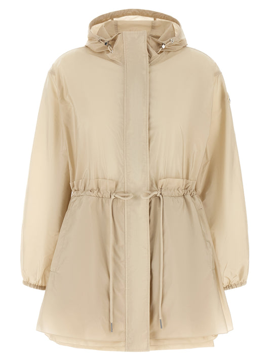 Moncler Beige Polyamide Shell Jacket