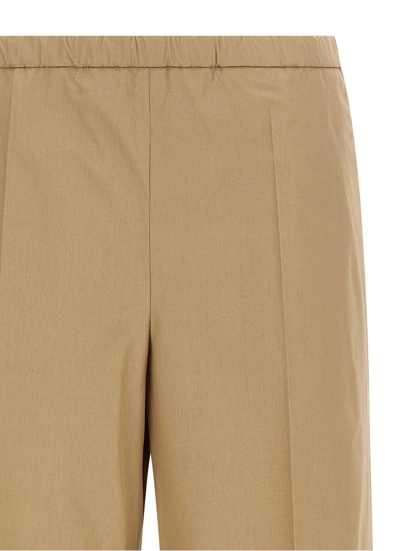 Moncler Beige Cotton Casual Pants