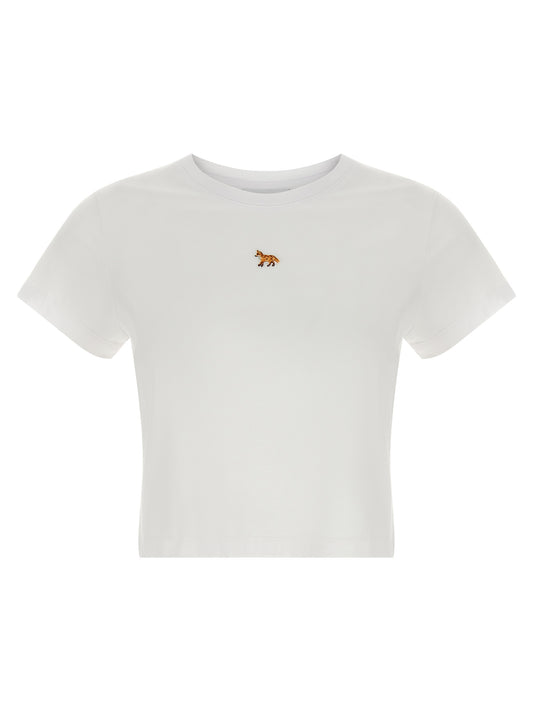 Maison Kitsuné White Cotton T-Shirt