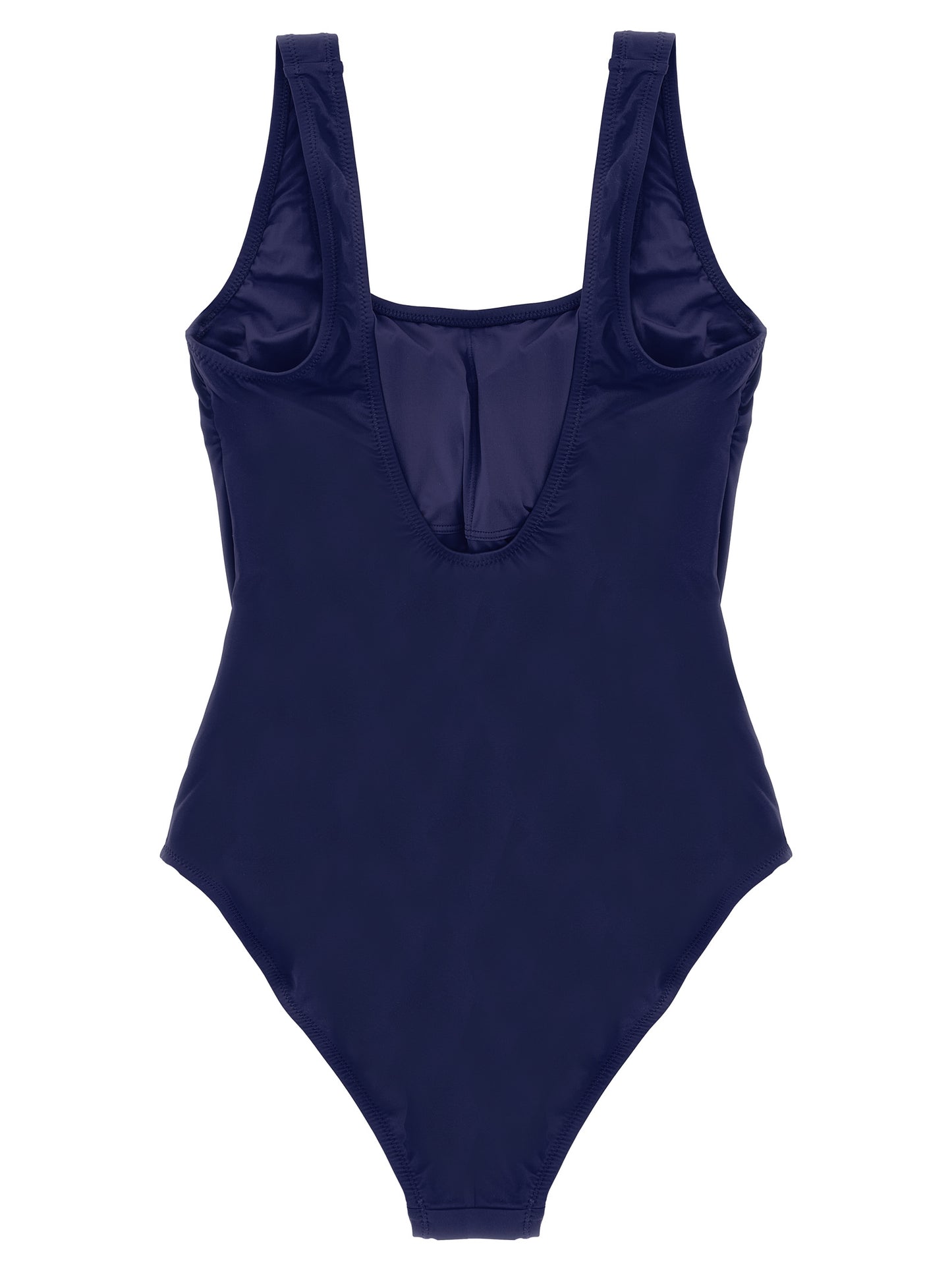 Polo Ralph Lauren Blue Nylon One-Piece Swimsuit
