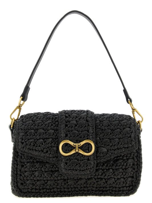 Twinset Black Polypropylene Crossbody Bag