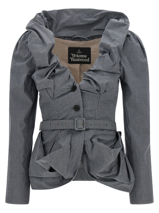 Vivienne Westwood Gray Cotton Blazer