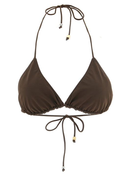 Jacquemus Brown Polyamide Bikini