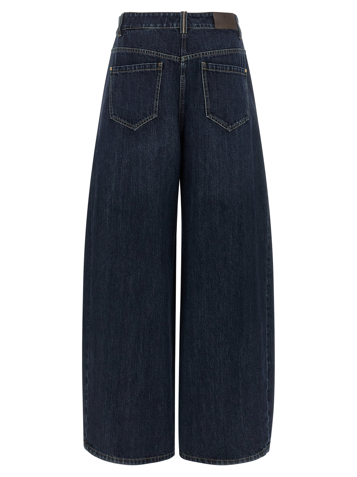 Brunello Cucinelli Blue Cotton Jeans Denim