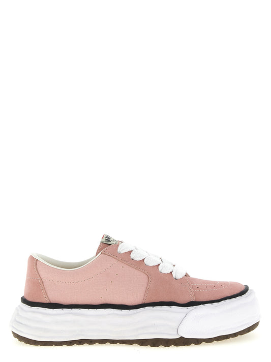 Maison Mihara Yasuhiro Multicolor Cowhide Platform Sneakers