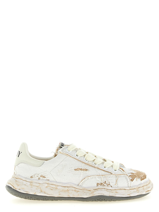 Maison Mihara Yasuhiro White Cotton Sneakers
