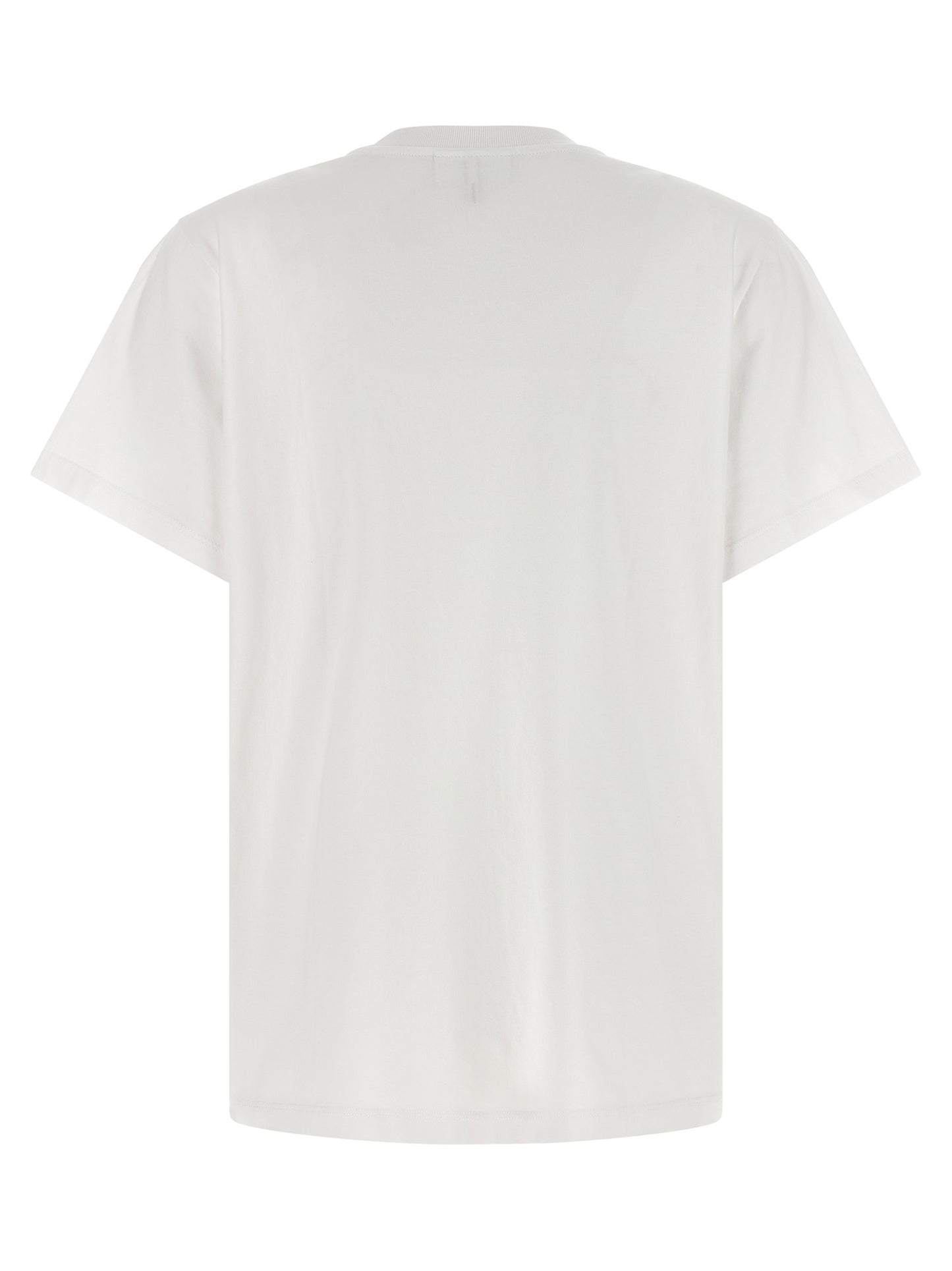 Ganni White Organic Cotton T-Shirt