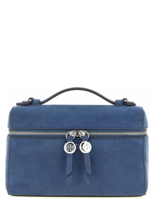 Tory Burch Blue Lamb Leather Handbag
