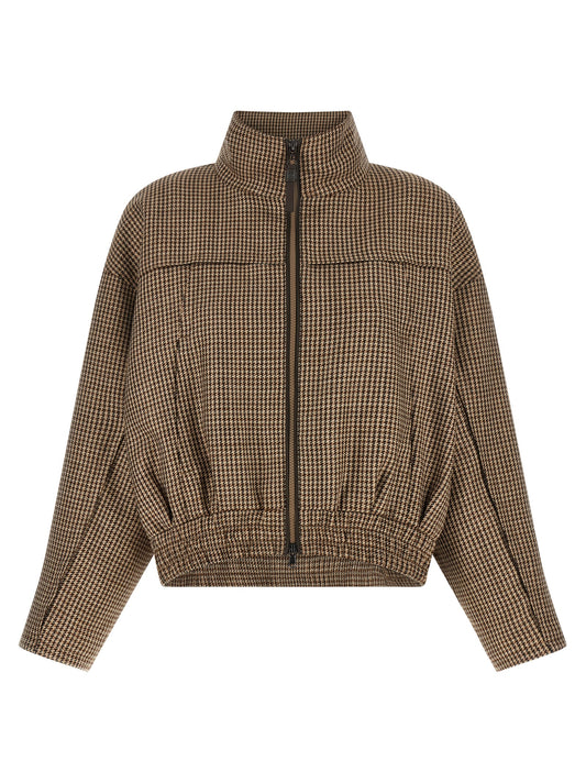 Brunello Cucinelli Brown Virgin Wool Jacket