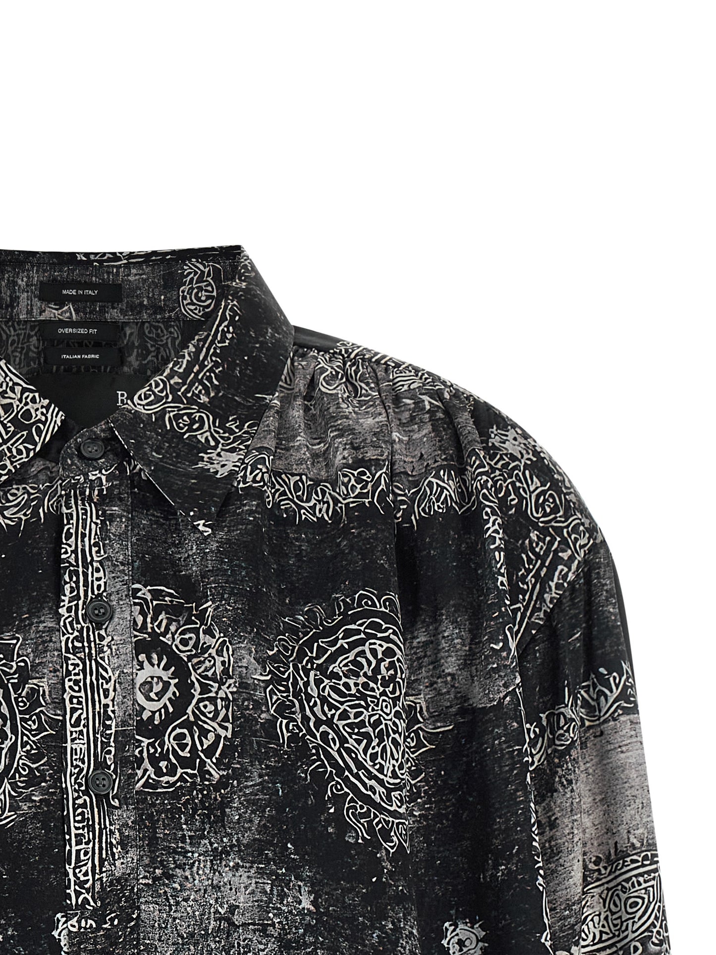 R13 Black Silk Blouse
