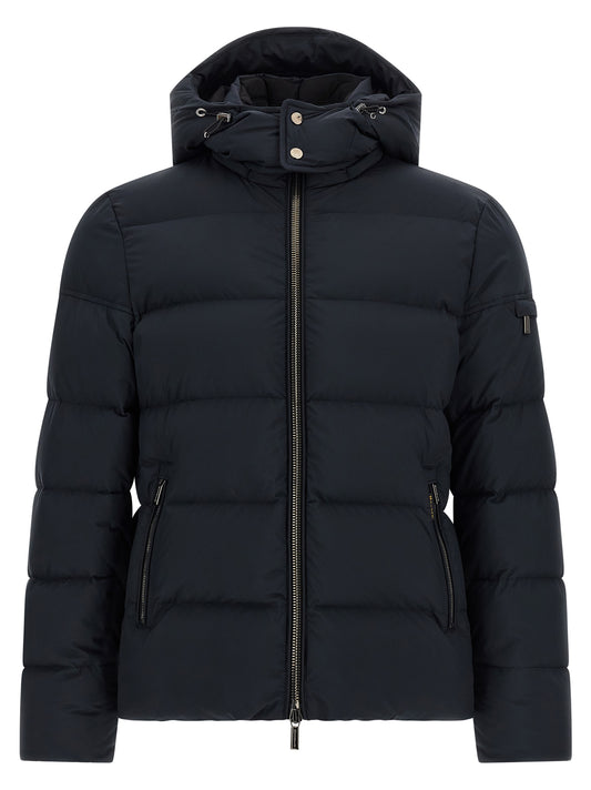 MooRER Blue Wool Bomber