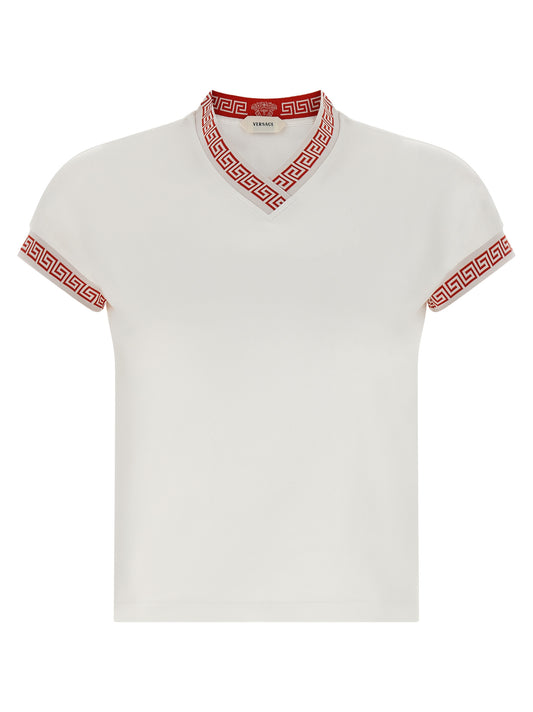 Versace Multicolor Cotton T-Shirt