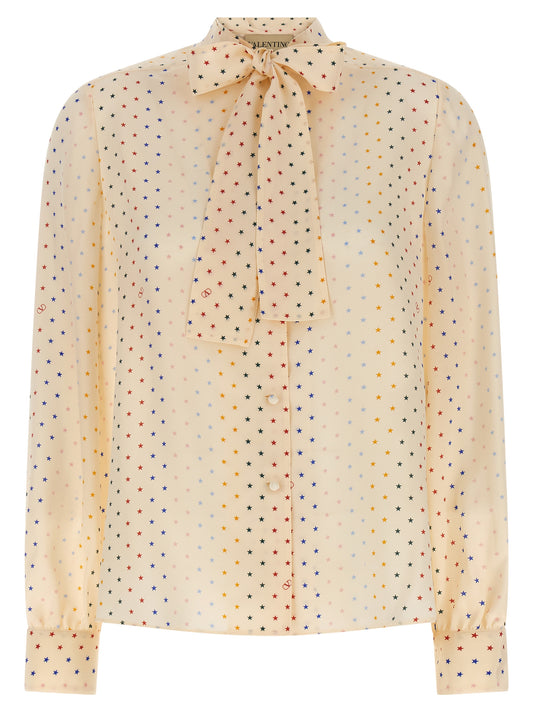 Valentino Garavani Multicolor Silk Blouse