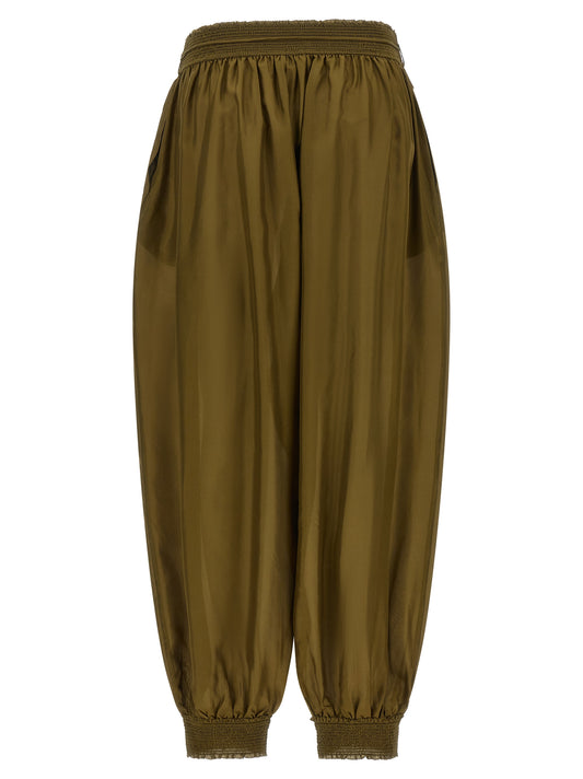 Zimmermann Bicolor Silk Casual Pants