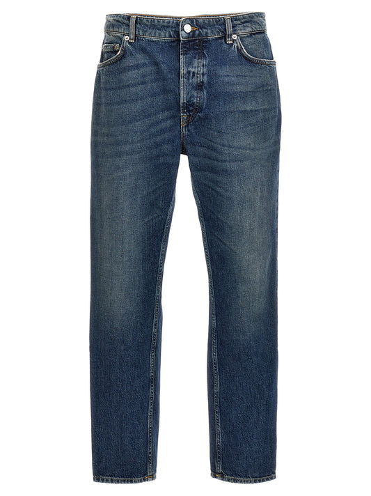 Department 5 Blue Cotton Jeans Denim