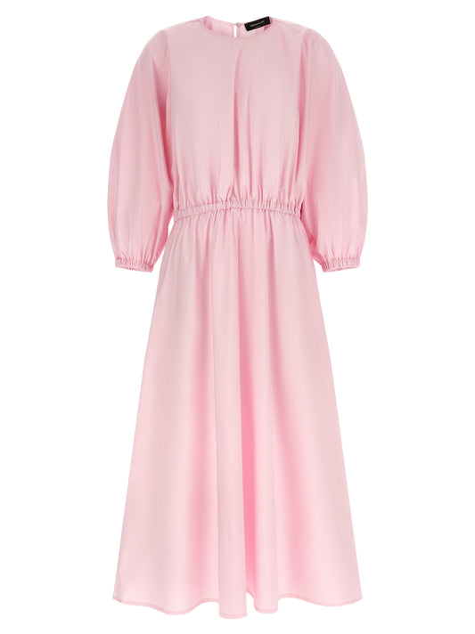 Fabiana Filippi Multicolor Cotton Long Dress