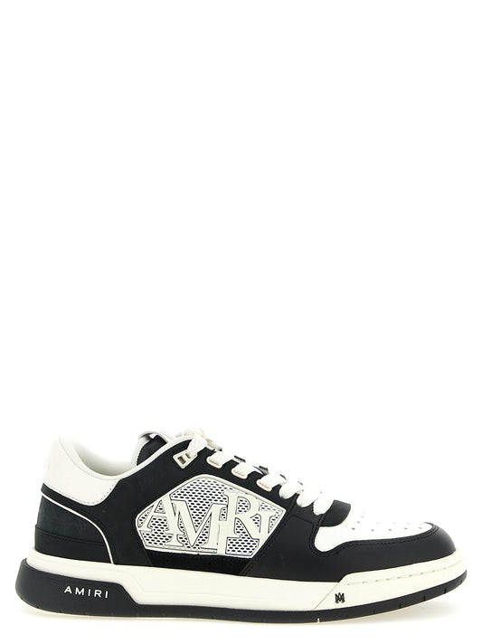 Amiri Bicolor Calfskin Low Top Sneakers