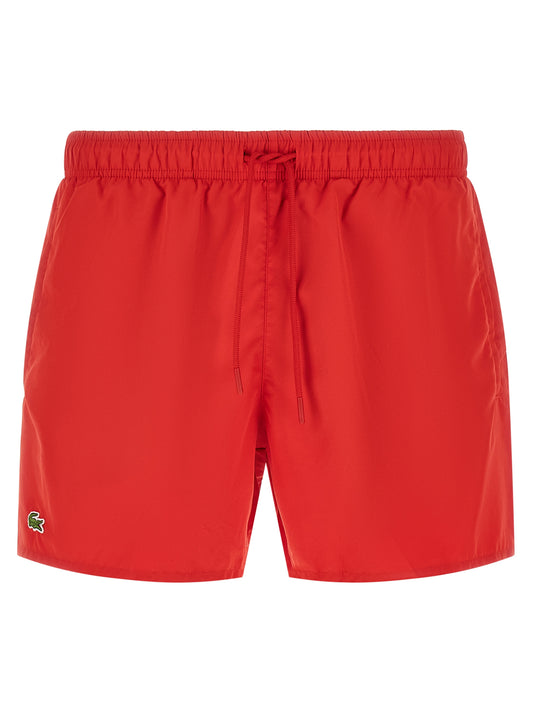 Lacoste Multicolor Polyester Shorts