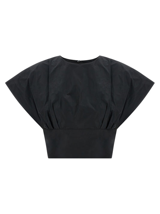 PINKO Black Polyester Blouse