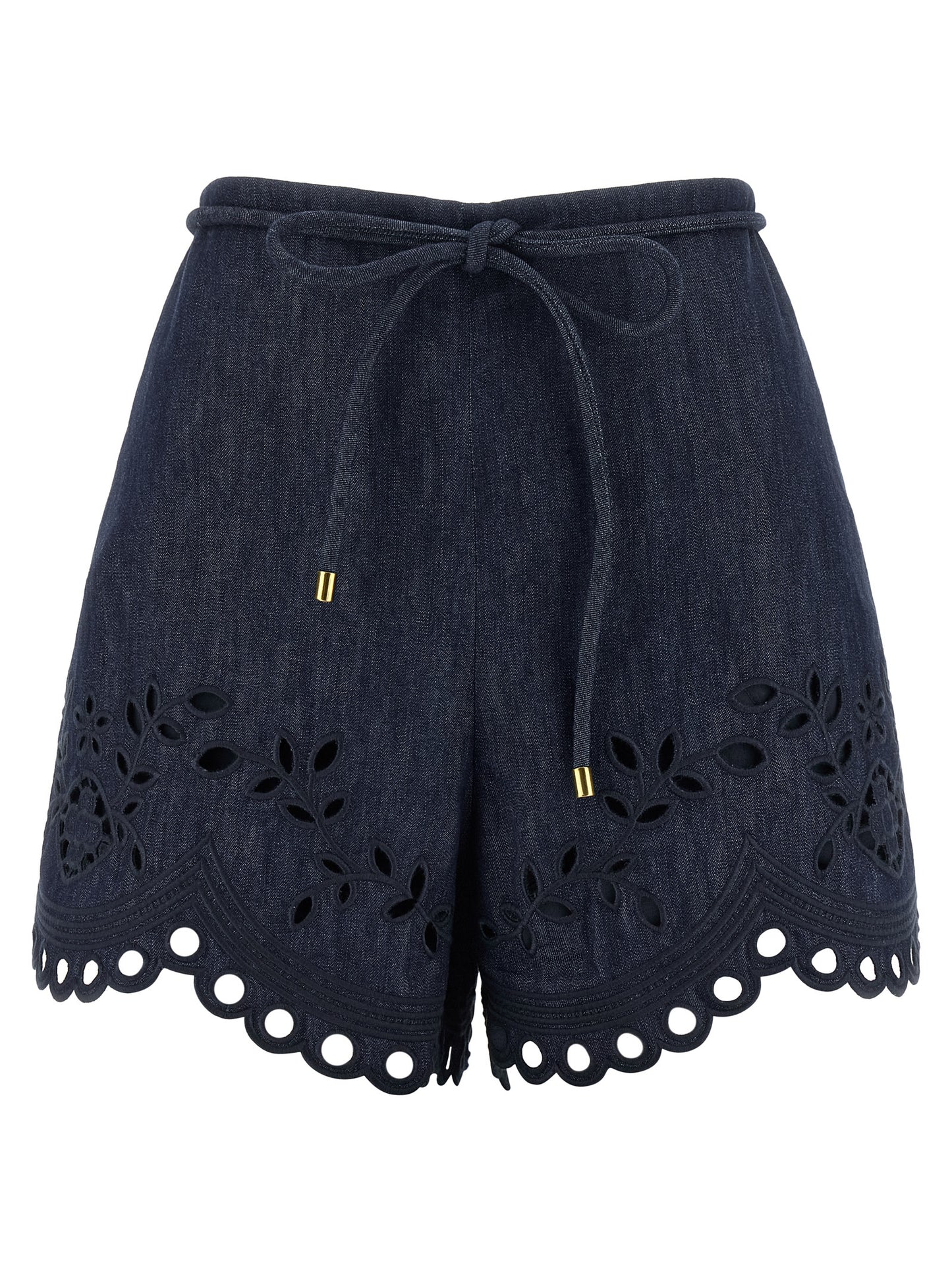 Zimmermann Blue Cotton Bermuda Shorts