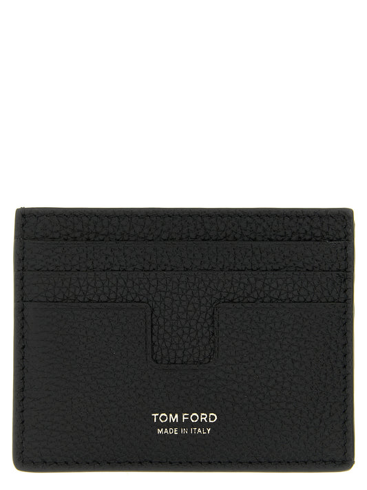 Tom Ford Black Calfskin Cardholder