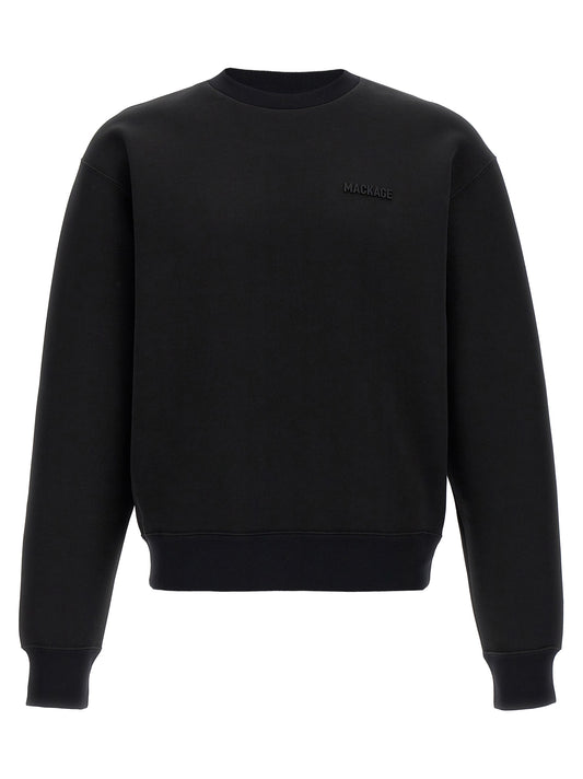 Mackage Black Cotton Sweatshirt