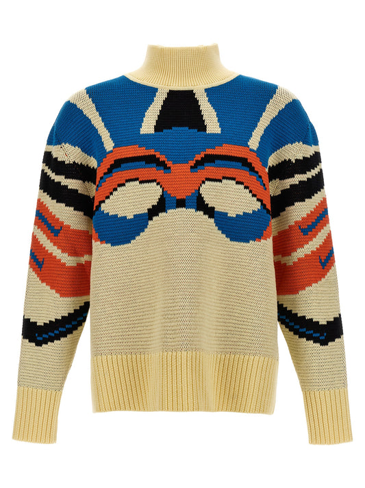 Bluemarble Multicolor Virgin Wool Cardigan