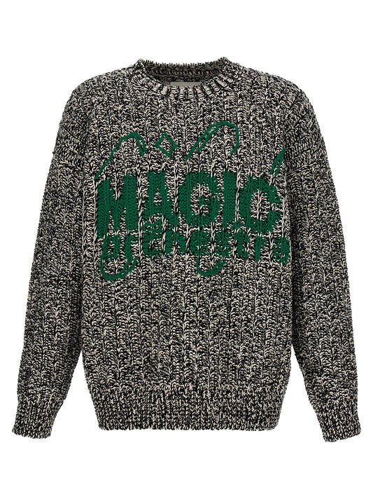 Jil Sander Multicolor Wool Cardigan