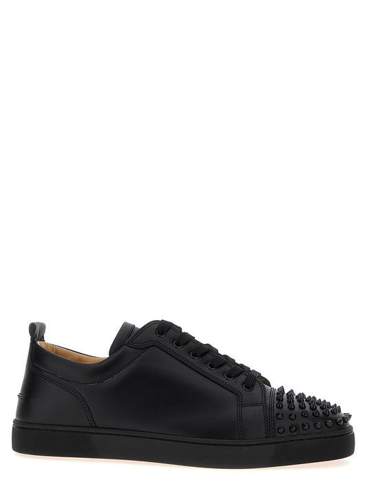 Christian Louboutin Black Calfskin Low Top Sneakers