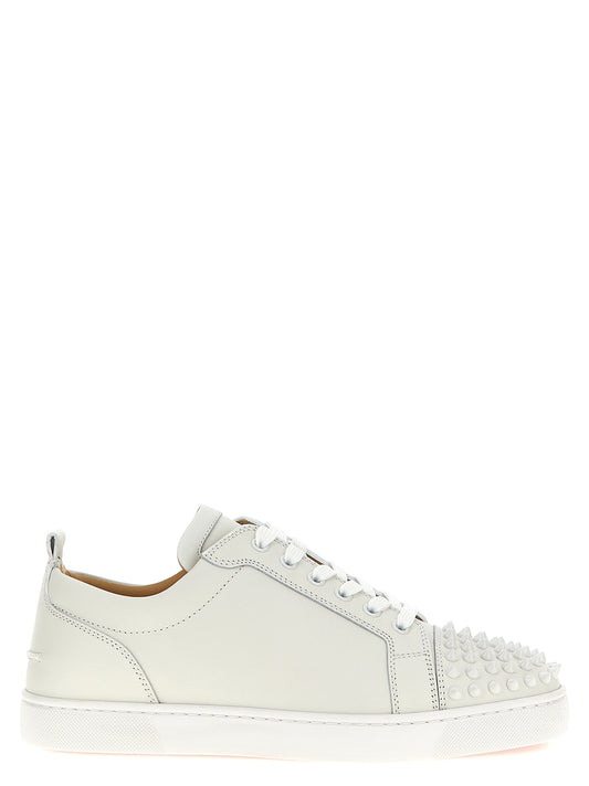Christian Louboutin White Calfskin Low Top Sneakers