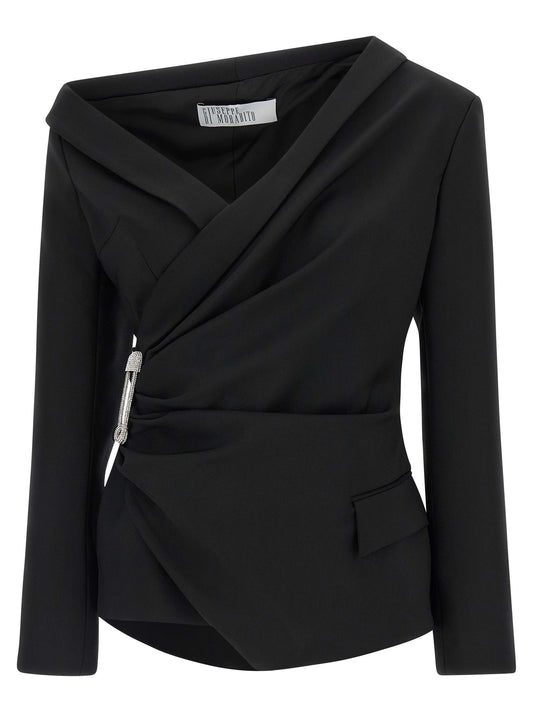 Giuseppe Di Morabito Black Virgin Wool Blazer