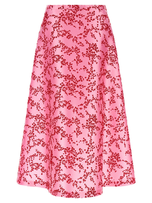 Alberta Ferretti Multicolor Polyester Mini Skirt