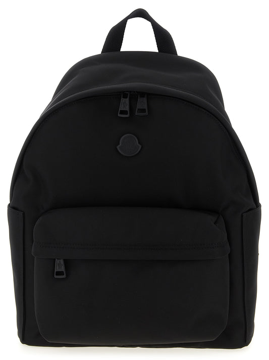 Moncler Black Polyamide Backpack