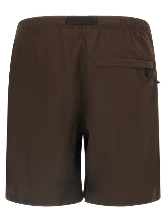 Gramicci Brown Nylon Bermuda Shorts