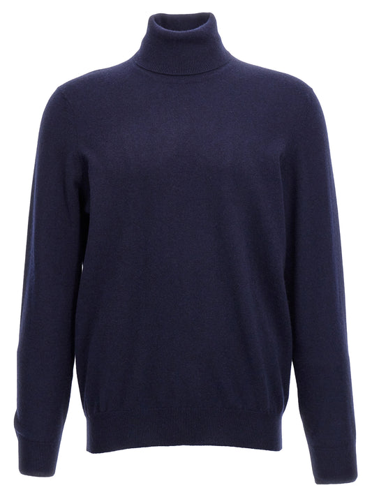 Brunello Cucinelli Blue Cashmere Cardigan