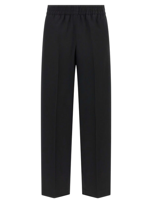 Golden Goose Black Virgin Wool Casual Pants