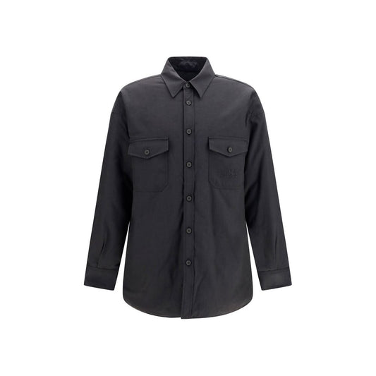 MM6 Gray Wool Oves Aries Shirt