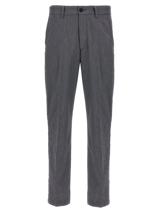 Hugo Boss Blue Cotton Casual Pants