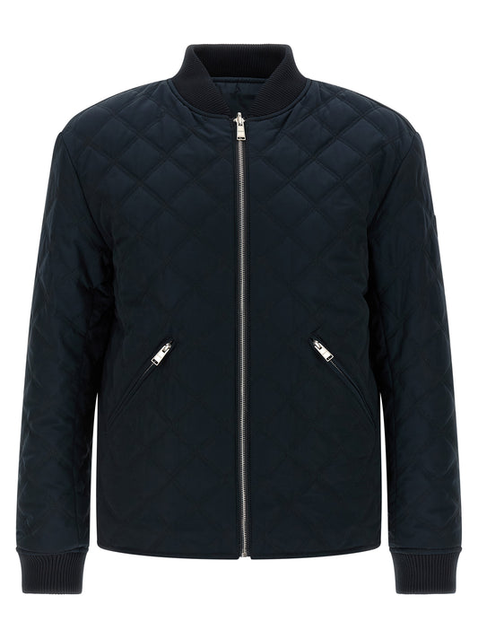 Hugo Boss Blue Polyester Bomber