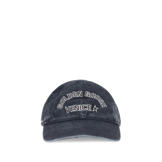 Golden Goose Blue Cotton Cap (Baseball Hat)