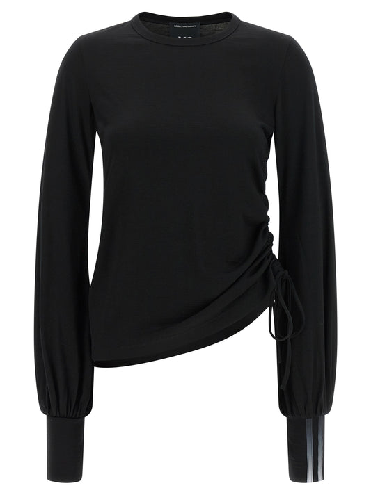 Y-3 Black Merino Wool Sportswear