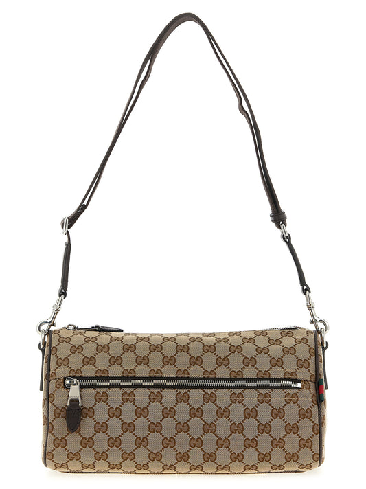 Gucci Beige Polyester Crossbody Bag
